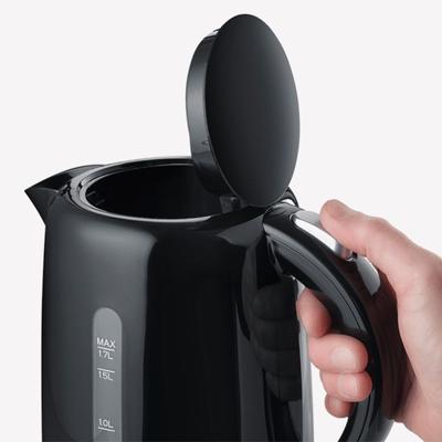 Severin 4322 Waterkoker Snoerloos, Oververhittingsbeveiliging Aantal/Volume: 1.7 l Zwart