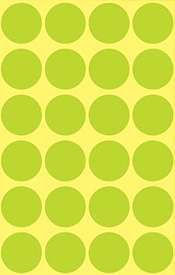 Avery-Zweckform 3174 Etiketten voor markeringspunten Ø 18 mm Felgroen 96 stuk(s) Permanent hechtend Papier