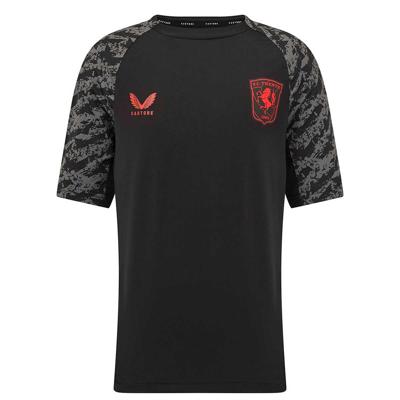 Castore FC Twente Trainingsshirt 2025-2026 Kids Zwart