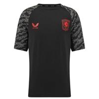 Castore FC Twente Trainingsshirt 2025-2026 Kids Zwart - thumbnail