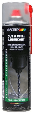 Boor/snijolie 500 ml. Motip