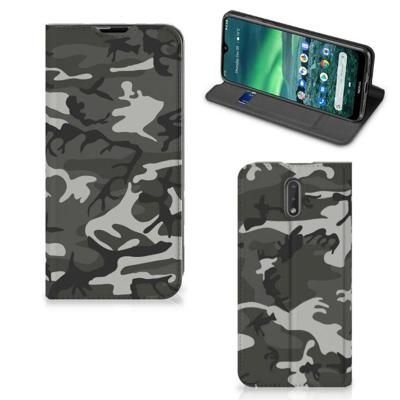 Nokia 2.3 | Hoesje met Magneet | Army Light Nokia 2.3 | Hoesje met Magneet | Army Light