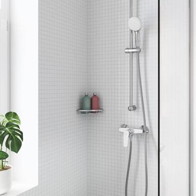 Douchekraan Grohe Start Flow zonder Omstel met Koppelingen Chroom