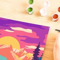 Ravensburger - CreArt 24x30 cm - Volwassenen - Schilderen op nummer - Nationaal Park - Creatieve hobby - 12023148 - thumbnail