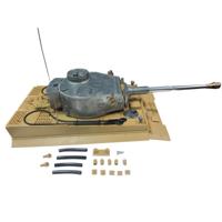 Torro Tiger I Upper Hull with Metal Turret IR Battle System - thumbnail