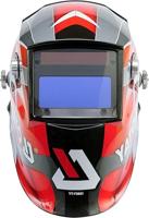Yato YT-73921 lasmasker en -helm Welding helmet with auto-darkening filter Zwart, Rood, Zilver - thumbnail