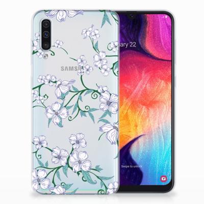 Samsung Galaxy A50 Uniek | TPU Case | Blossom White