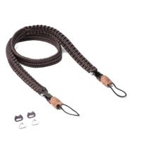 C-Rope Traveler camera strap Dark Coffee, 100cm Paracord - thumbnail