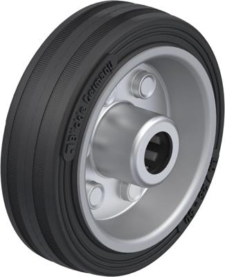 Blickle VE 80/12R Wiel met hoog draagvermogen Wieldiameter: 80 mm Draagvermogen (max.): 50 kg 1 stuk(s)
