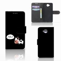 Microsoft Lumia 650 Leuk Hoesje Cow | Portemonnee hoesje - thumbnail