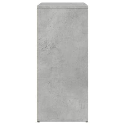 Dressoir 60x31x70 cm bewerkt hout betongrijs