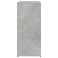 Dressoir 60x31x70 cm bewerkt hout betongrijs - thumbnail