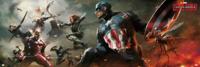 Poster Marvel - Captain America - Civil War 158x53cm - thumbnail