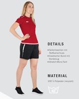 JAKO 6218D Short Competition 2.0 Dames - Zwart - 42-44 - thumbnail