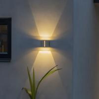 Konstsmide Pavia 7877-370 LED-buitenlamp (wand) Energielabel: G (A - G) LED 12 W Antraciet - thumbnail