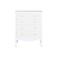 Ladekast Home ESPRIT Wit Beige Romantiek 80 x 42 x 105 cm - thumbnail