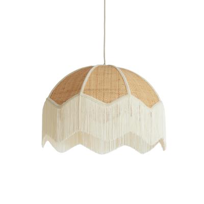 Light & Living Hanglamp 'Malacia' Raffia, 50cm, kleur Crème