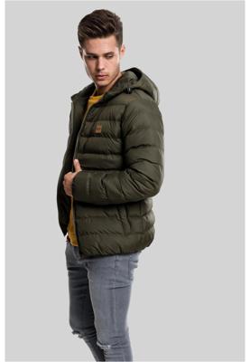 Urban Classics / Gewatteerde jassen Basic Bubble in olijfgroen Urban Classics / Gewatteerde jassen Basic Bubble in olijfgroen