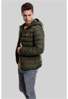 Urban Classics / Gewatteerde jassen Basic Bubble in olijfgroen - thumbnail