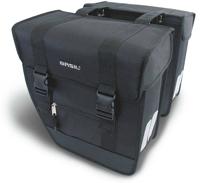 dubbele fietstas Tour XL zw - thumbnail