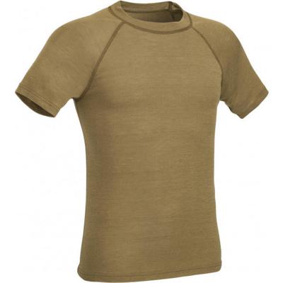 Defcon 5 T-shirt Winter heren merinowol bruin