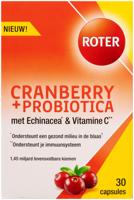 Roter Cranberry & probiotica 30 Capsules - thumbnail