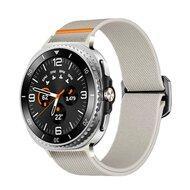 Nylon Loop bandje - Starlight - Samsung Galaxy Watch 8 - 40mm / 44mm - thumbnail