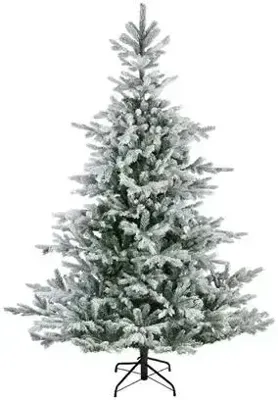 Kunstkerstboom besneeuwd Grandis Fir met scharnieren H210 x dia 150 cm Everlands - Everlands Kunstkerstboom besneeuwd Grandis Fir met scharnieren H210 x dia 150 cm Everlands - Everlands