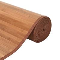 Vloerkleed rechthoekig 70x200 cm bamboe naturel - thumbnail