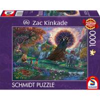 Puzzel - SCHMIDT SPIELE - De Tuin van Eden - 1000 stukjes - Vanaf 12 jaar - thumbnail