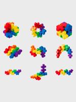 Plus Plus Hexel spectrum plus-plus: 6 stuks (3485) - thumbnail