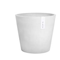Ecopots Amsterdam kunststof bloempot Grijs/Wit - Ø 36,6 cm - thumbnail