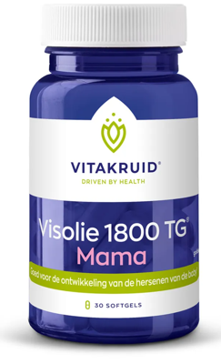 Vitakruid Visolie 1800 TG Mama Softgels