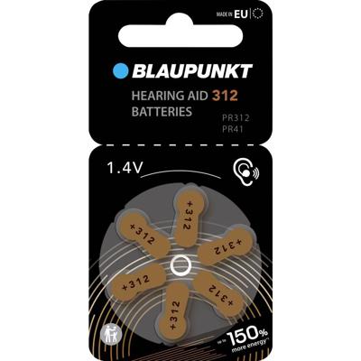 Blaupunkt Knoopcel PR41-312 6 stuk(s) Zink-lucht