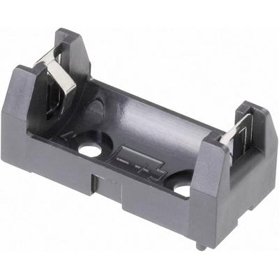 Keystone Electronics 108 Batterijhouder Aantal cellen: 1 1/2 AA Soldeeraansluiting (l x b x h) 34.5 x 16 x 15 mm