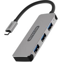 Sitecom CN-387 USB-C Hub 3 poorten USB-C stekker op 3 poorten USB 3.1 - aluminium hub - thumbnail