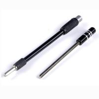 Zeshoekige aandrijving bit buigen universele slang post schroevendraaier lange staaf (zwart) - thumbnail