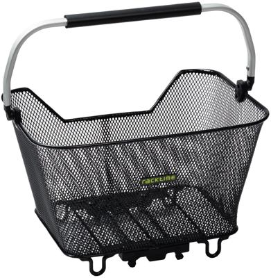 Racktime fietsmand, achterop "bask-it deluxe" rear basket bask-it deluxe steel