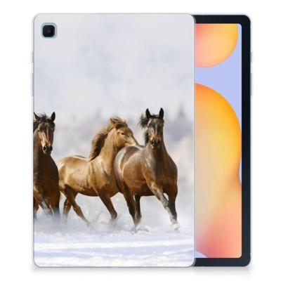 Samsung Galaxy Tab S6 Lite | S6 Lite (2022) Back Case Paarden Samsung Galaxy Tab S6 Lite | S6 Lite (2022) Back Case Paarden