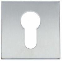 Formani Basics BSQY53 cilinderplaatje vierkant - mat RVS - thumbnail