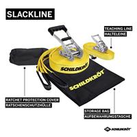 Slackline Schildkröt Geel 15 m - thumbnail