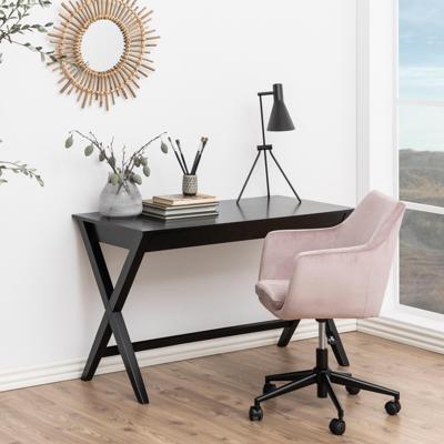 Bureau Gorvik - zwart - 75x120x60 cm - Leen Bakker