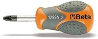 Beta Schroevendraaier voor kruiskop Pozidriv® - Supadriv® schroeven extra korte uitvoering 1299N/PZ 2 - 012990024 - thumbnail