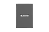 Transcend RDE2 Externe geheugenkaartlezer USB-A 3.2 Gen 2, CompactFlash Grijs - thumbnail