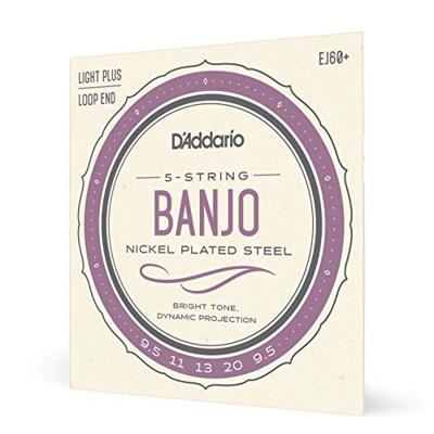 D&apos;Addario EJ60+ snarenset voor vijf-snarige banjos