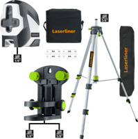 Laserliner SuperCross-Laser 2GP Set | Automatische Kruislijnlaser | Loodfunctie | 150cm - 081.192A - thumbnail