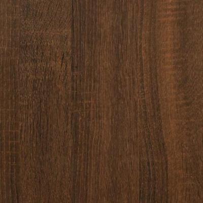 Monitorstandaard 42x24x13 cm bewerkt hout bruineikenkleurig