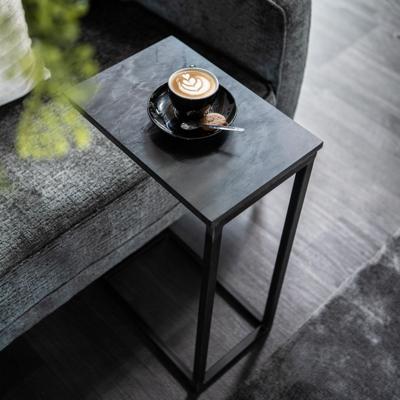 By-Boo Laptoptafel 'Edge' Marmer, kleur zwart By-Boo Laptoptafel 'Edge' Marmer, kleur zwart