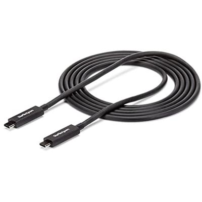 StarTech.com USB-C kabel (USB-C naar USB-C kabel voor maximaal 5K 60Hz video-overdracht, 2m USB-C verlengkabel) (TBLT3MM2MA)