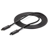StarTech.com USB-C kabel (USB-C naar USB-C kabel voor maximaal 5K 60Hz video-overdracht, 2m USB-C verlengkabel) (TBLT3MM2MA) - thumbnail